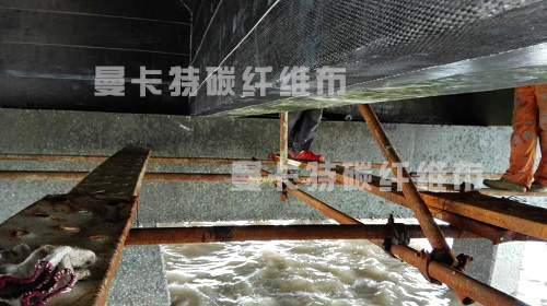 恒盛碳纤维布海上作业