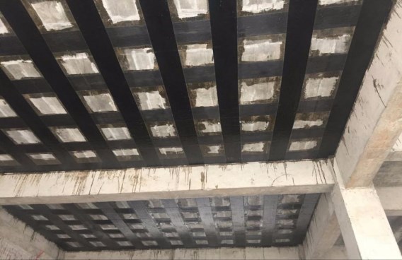 恒盛碳纤维布让建筑提升承载力40% 