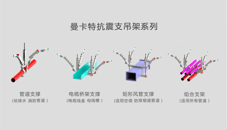 恒盛抗震支架系列，满足您的所有需求