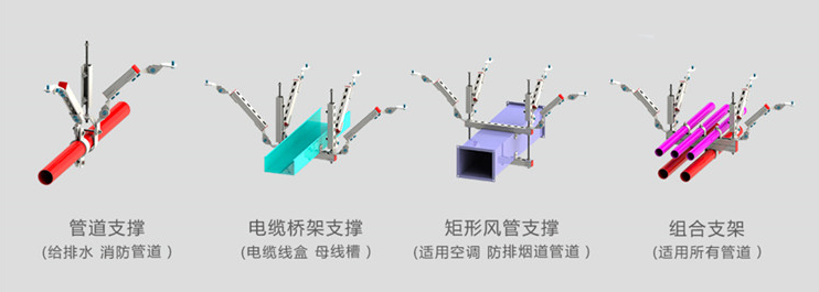 恒盛抗震支架，总有一款适合您！