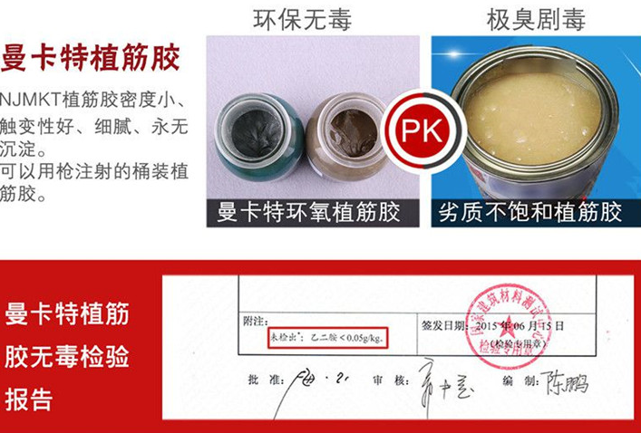 恒盛植筋胶，安全放心！