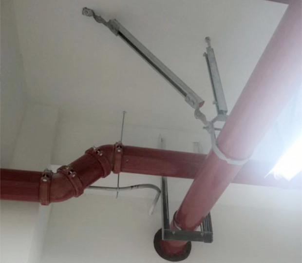 恒盛建筑抗震支架应用实例