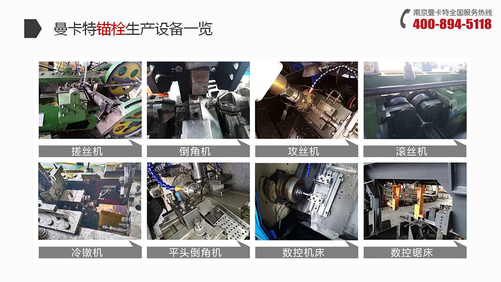 倒锥形化学锚栓_02_恒盛锚栓生产设备