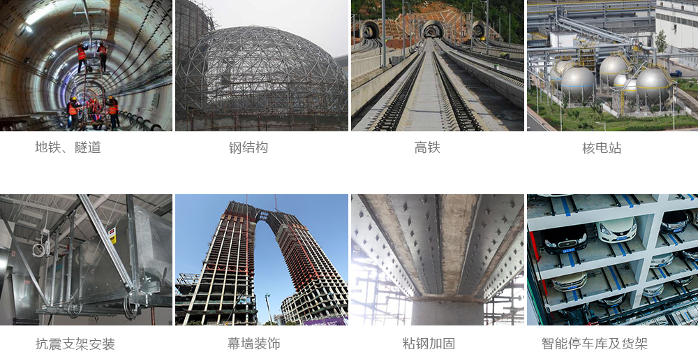恒盛后扩底锚栓应用范围
